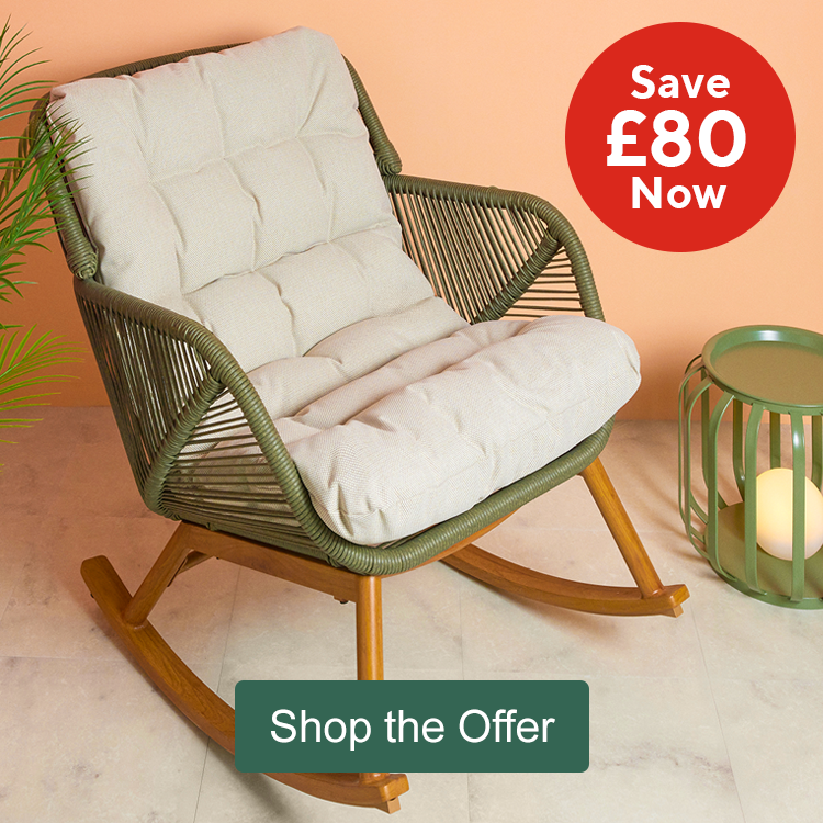 abode Rope Rocker Chair  